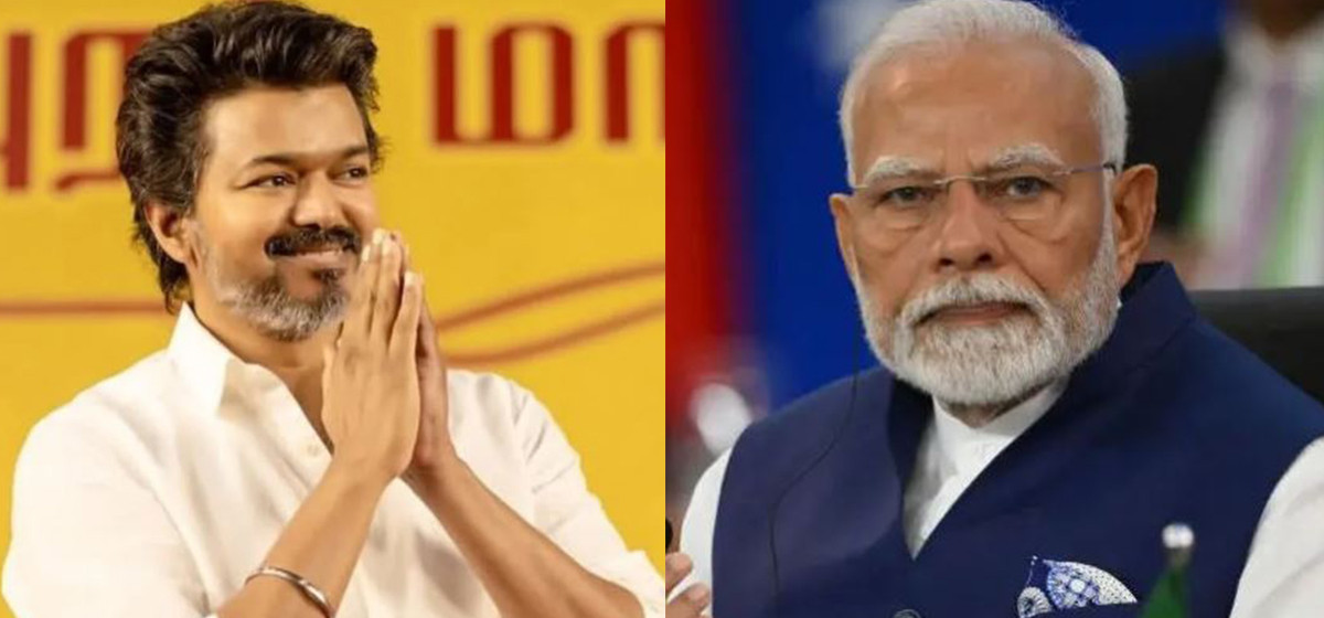 विजयले मुख्यमन्त्रीको सपथ लिएपछि प्रधानमन्त्री मोदीले के भने ?