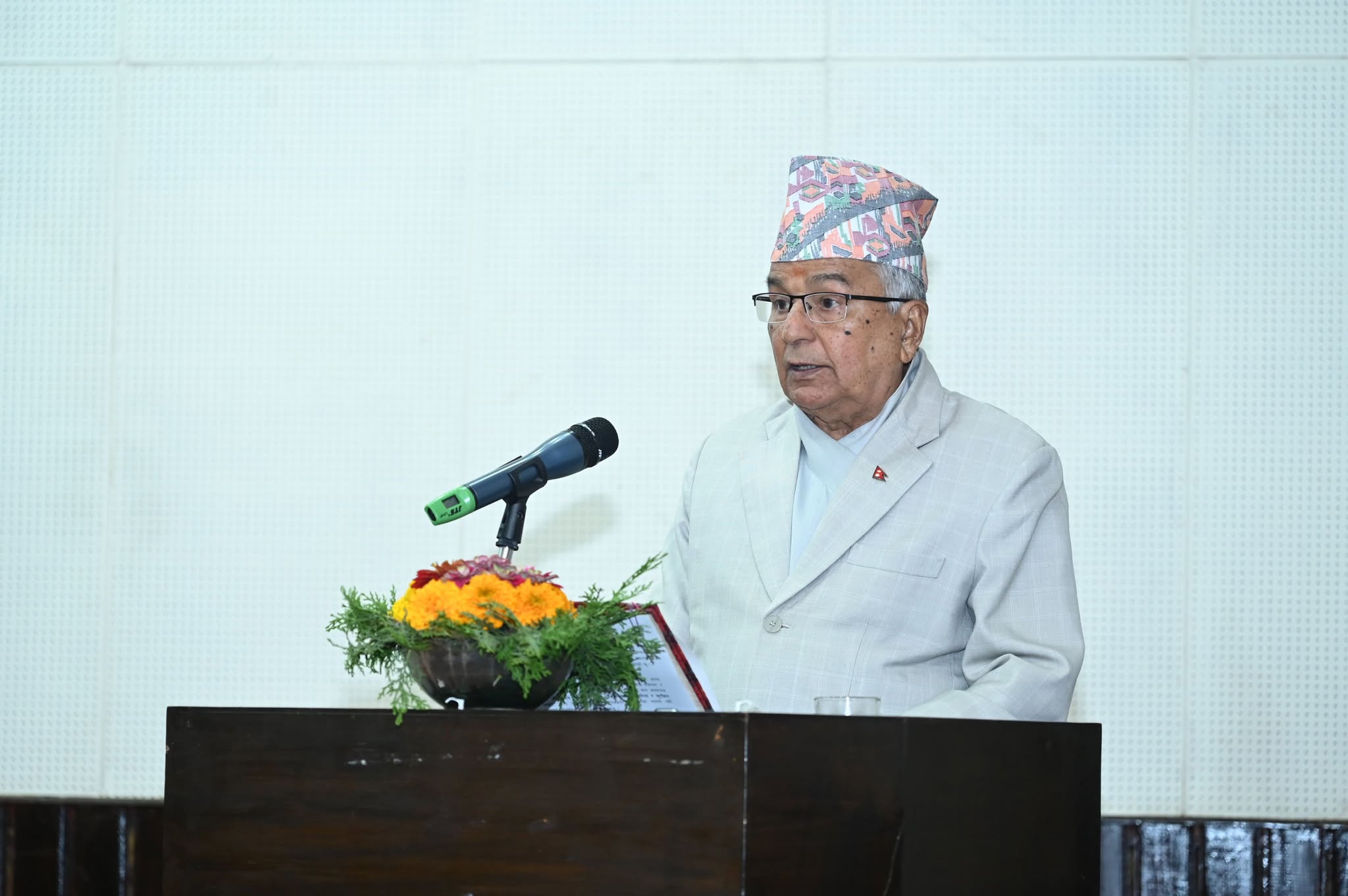 समाचार लेखेकै आधारमा पत्रकार असुरक्षित हुनुपर्ने अवस्थाको अन्त्य हुनुपर्छ : राष्ट्रपति पौडेल