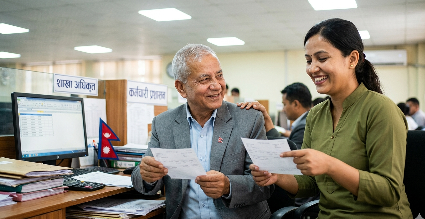 चार वर्षपछि सरकारी कर्मचारीको तलब मनोबल बलियो मनोबल बलियो बनाउँदै , कसको कति बढ्ला ?