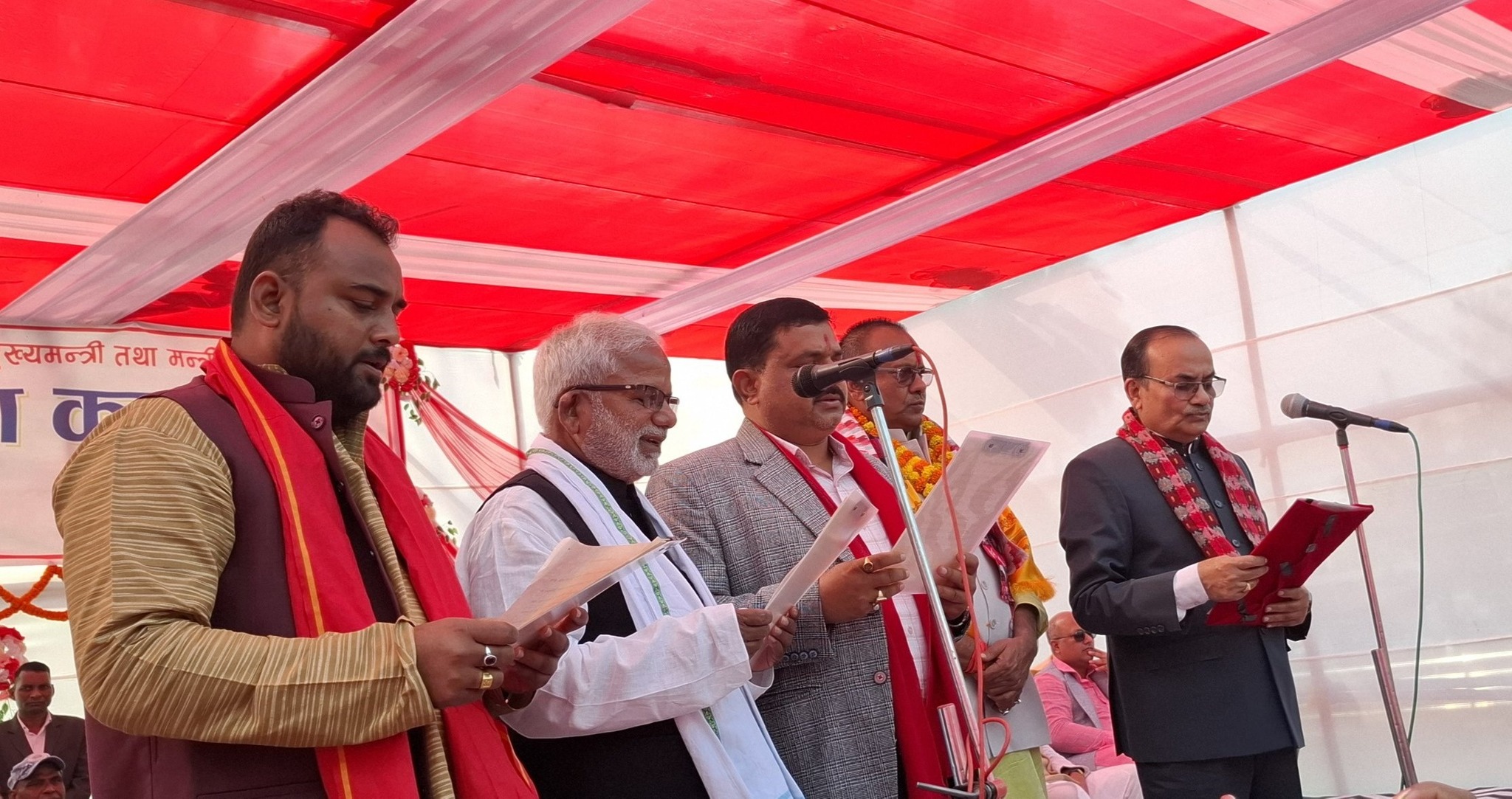 मधेशमा ३ मन्त्री नियुक्त, अर्थ मन्त्रालय जनमतलाई