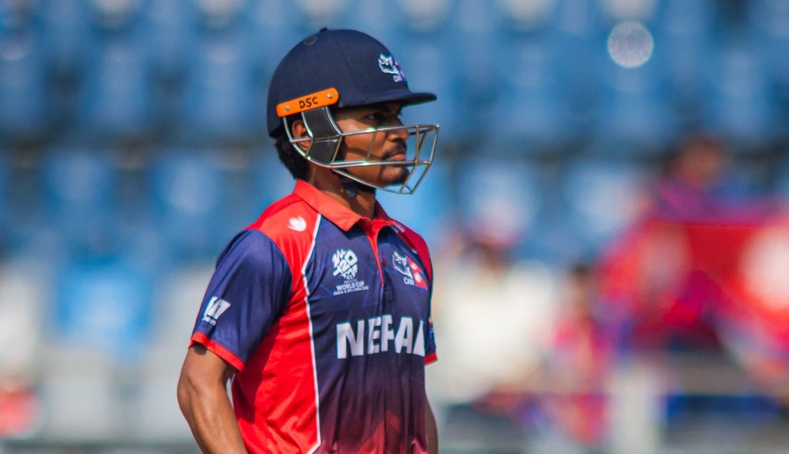 टी–२० विश्वकपः नेपाल समूह चरणबाट बाहिरियो