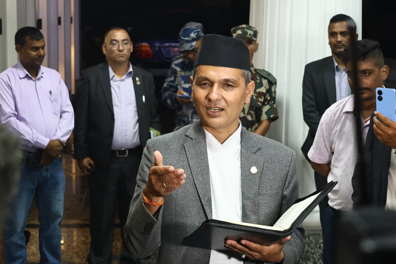 गृहमन्त्री अर्यालले भने- निर्वाचन सुशासन कायम गराउन सफल भयाैँ